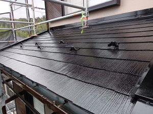 塗装後の屋根